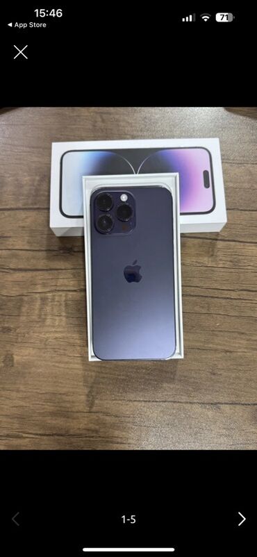 Apple iPhone: IPhone 14 Pro Max, 256 GB, Deep Purple
