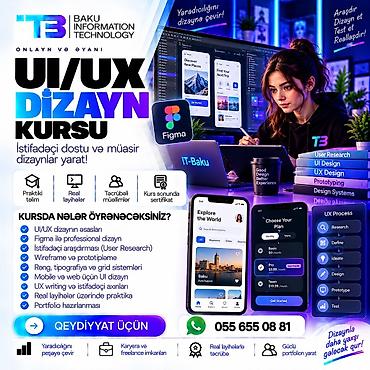lazer kurslari: Kompüter kursu: Proqramlaşdırma, Onlayn — 2
