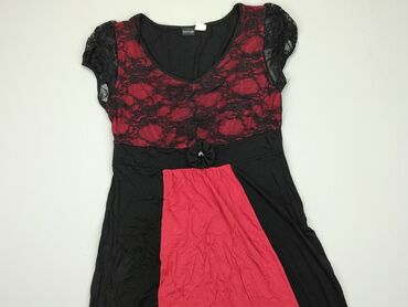 sukienki maxi czarna wieczorowa: Dress, XL (EU 42), condition - Satisfying
