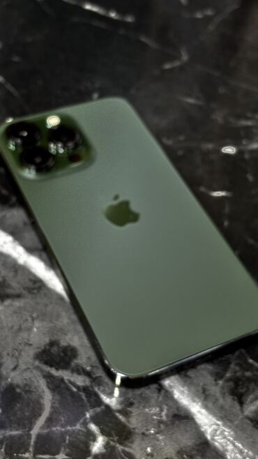 iphone 5 platasi: IPhone 13 Pro, 128 GB, Alpine Green, Barmaq izi, Simsiz şarj, Face ID