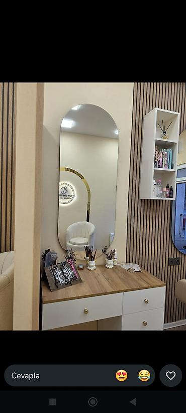 Gözəllik salonu üçün mebel və avadanlıq dəsti - Vizaj/kosmetologiya