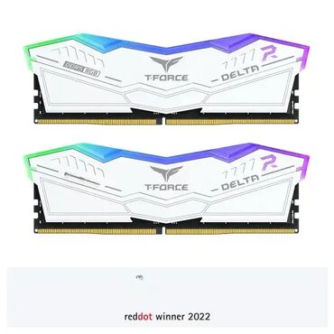 adapter za auto radio: RAM DDR5 64GB (2x32) TeamGroup DELTA RGB 5600MHz CL36 White 🧠 Brend