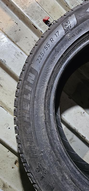 mishlen: Шины 225 / 55 / R 17, Зима, Б/у, Комплект, Легковые, Япония, Michelin — 3