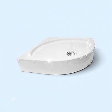 padon pentru dus: Fiber AKRİL material. Ölçülər:80,90,100. Oval və piramida formalı — 5