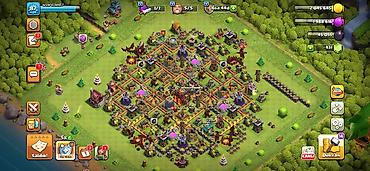 Clash of Clans hesabı – orta səviyyəli inkişaf etmiş kənd və tikililər