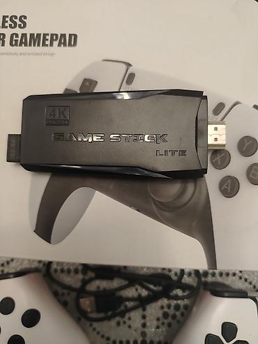 nintendo switch 3 lite: 4K Game Stick Lite + 2 ədəd 2.4G simsiz gamepad dəsti Xüsusiyyətlər — 2