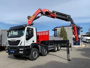 trak: IVECO Trakker с краном-манипулятором Palfinger - Шасси: IVECO Trakker — 1