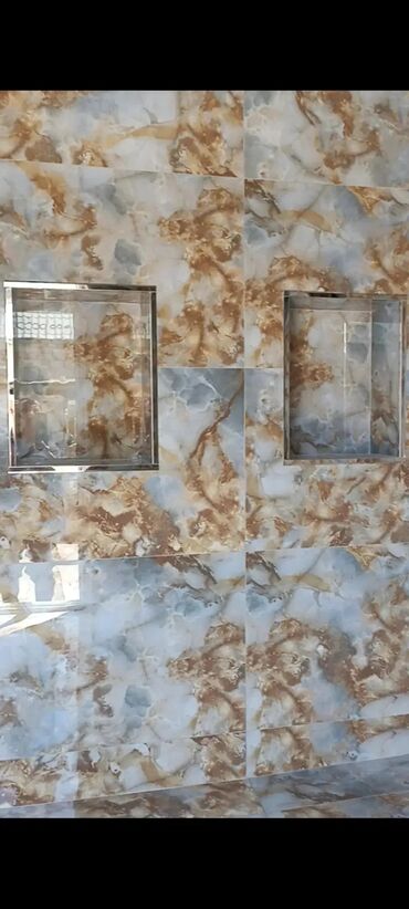 Plitə işləri: Kafel–metlax, keramaqranit və suvaq ustası Xidmətlər: - Hamam, mətbəx — 1