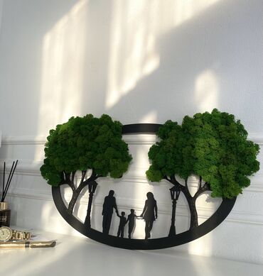 Панно: Панно «Семья» Такой фито-декор прекрасно впишется в любой интерьер — 7