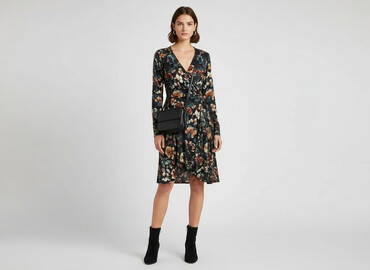 czerwona sukienki hm: H&M, Sukienka damska, rozmiar XS
