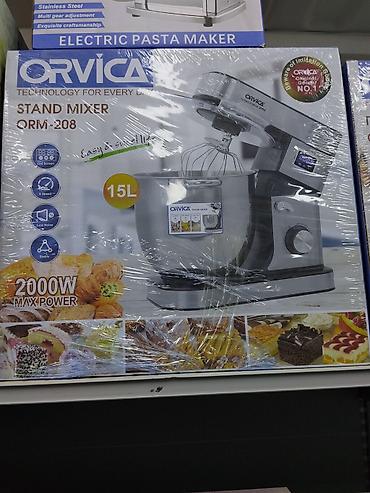 Планетарный миксер ORVICA ORM-208 - Объем чаши: 15 л - Мощность: до