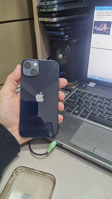 iphone ekran səkilləri: IPhone 13, 128 GB, Midnight, Face ID — 4