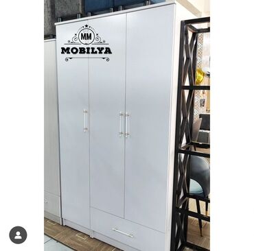 Dolablar: Yeni, Açılan, 3 qapılı Düz dolab, Qarderob, paltar dolabı, Azərbaycan — 8