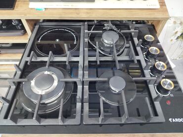 qaz: Плита Комбинированная, Встраиваемая, 4 конфорки