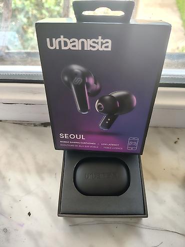 mini qulaqciq: Yeni Simsiz (Bluetooth) Qulaqcıqlar, Urbanista, rəng - Qara — 3