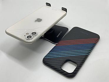 Мобильные телефоны и аксессуары: IPhone 11, Б/у, 64 ГБ, Белый, Чехол, 75 % — 5