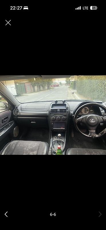 альтезе: Lexus IS: 2001 г., 2 л, Автомат, Бензин, Седан — 6