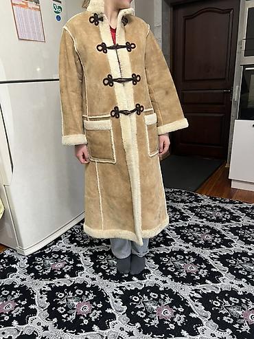 Дубленки: 1) Тёплый стёганый халат-кимоно: чапан - Материал: плотное стёганое — 4