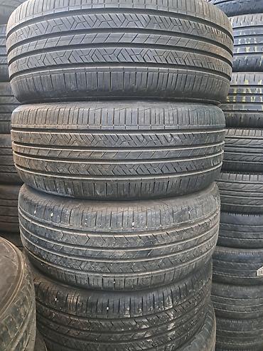 Шиналар 215 / 50 / R 17, Жай, Колдонулган, Комплект, Жеңил унаалар, Корея, Hankook