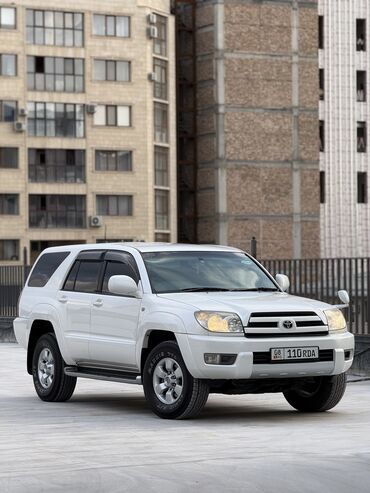 машина женская: Toyota Hilux Surf: 2003 г., 2.7 л, Автомат, Газ, Жол тандабас