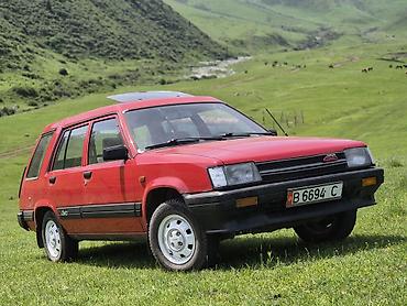 пахать: Toyota Tercel: 1986 г., 1.5 л, Механика, Бензин, Универсал — 2