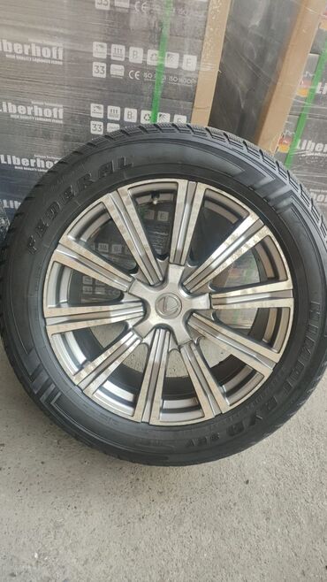 шины шипованные бу: Дөңгөлөктөр монтажда 285 / 50 / R 20, Winter stud, Колдонулган, Комплект, Жол тандабастар (АТ/МТ), Куйма