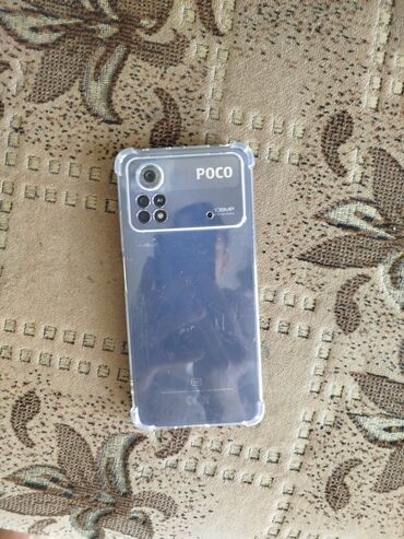 исфана телефон: Poco X4 Pro 5G, Колдонулган, 8 GB, түсү - Көк, 2 SIM