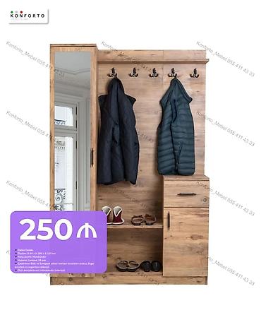 sfoner: Dəhliz üçün çoxfunksiyalı paltar asqısı və şkaf sistemi - Daxili — 1