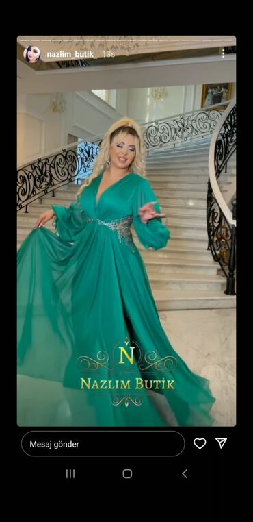 nərgiz butik: Ziyafət donu