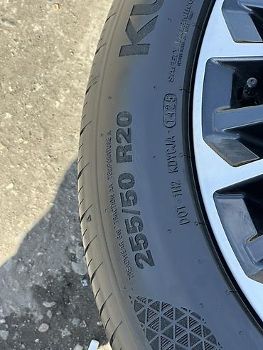 teker 20: Hyundai Palisade orijinal diski və şin komplekti Disk təkər təzədir — 2