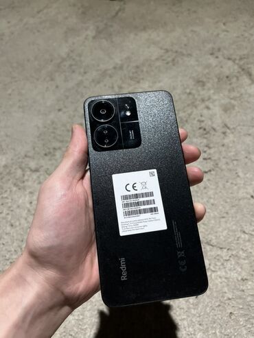 телефон redmi 13c: Redmi, Redmi 13C, Б/у, 256 ГБ, цвет - Черный, 2 SIM