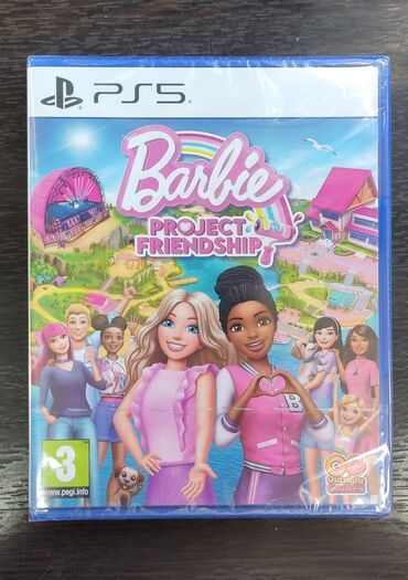 Oyun diskləri və kartricləri: Playstation 5 üçün barbie project friendship oyun diski, tam yeni