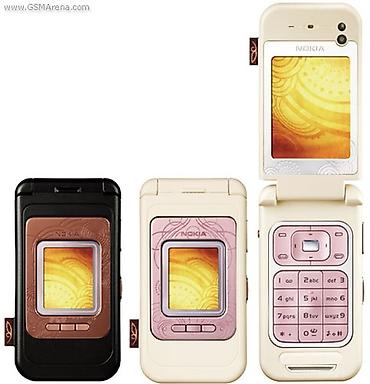 нотинг фон: Nokia 7373, Б/у, цвет - Розовый — 1