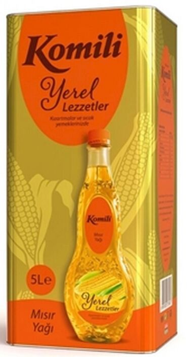 Süd məhsulları və yumurtalar: Qarğıdalı yağı, 0,5 l