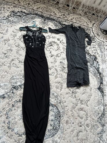 вечерние платья вском стиле: Вечернее платье, Коктейльное, Длинная модель, Пайетки, S (EU 36), M (EU 38)