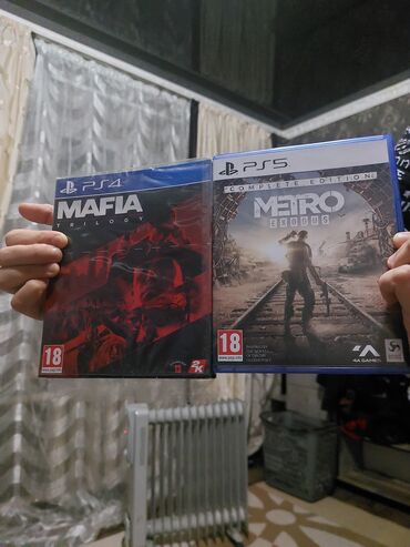 плейстейшн 5 купить: Продаю игры для PS5.MAFIA TRILOGY 3in1.3части-3000 сом.METRO 2-1700