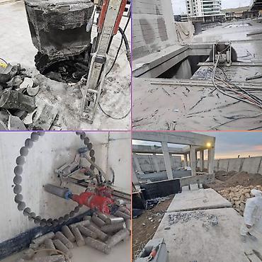 Beton işləri: Beton kəsimi və deşmə xidməti - Armaturlu beton, monolit, panel, daş — 23