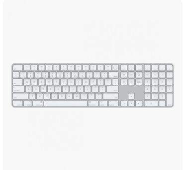 Другие комплектующие: Apple magic keyboard с цифровой панелью, с Touch ID английская