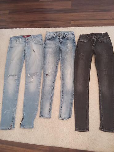 tigraste helanke: Ženske farmerke – set od 3 para - Stil: uske/skinny kroj, moderni — 1