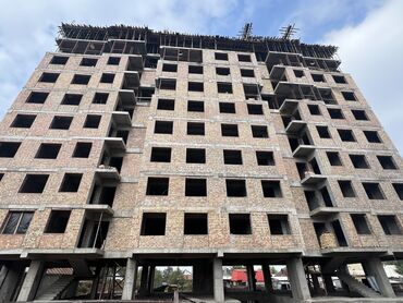 долгосрочная квартира каракол: 1 бөлмө, 45 кв. м, Элитка, 9 кабат, ПСО (өзү оңдоп түзөтүп бүтүү үчүн)