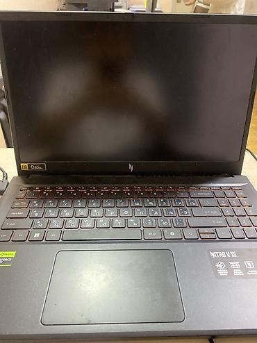 Игровой ноутбук Acer Nitro V 15. Оснащён дискретной видеокартой at lalafo.kg Игровой ноутбук Acer Nitro V 15. Оснащён дискретной видеокартой