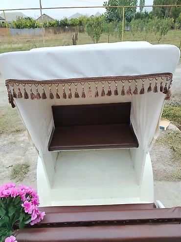 isləmis kombi: Klassik at arabası – dekorativ və gəzinti üçün - Rəng: ağ gövdə — 8