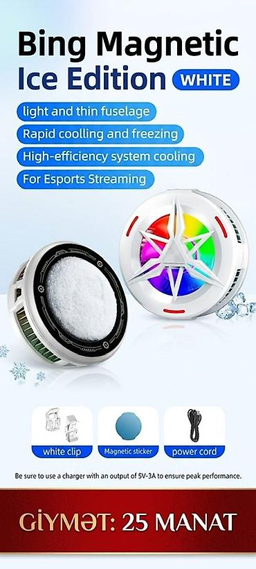 magic 8 pro: Bing Magnetic Ice Edition – White rəngli maqnitli soyuducu - Yüngül — 2
