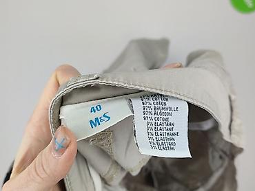 3 4 trouser: Marks & Spencer, Spodnie materiałowe damskie, rozmiar L — 6