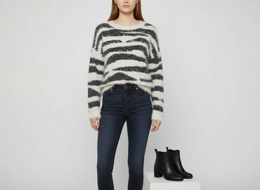 lidl sweter w paski: Amisu, Women`s sweater, size S