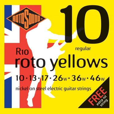Гитары: Продаю струны для электро гитары. Rotosound R10. 10-46. Ротосаунд р10