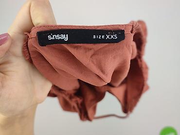 sinsay boho: Sinsay, Bluzka damska, rozmiar 2XS — 4