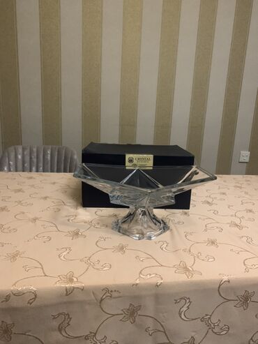 yuxuda xrustal qab görmek: TƏCILI.Crystal Bohemia Origami seriyasından xrustal– meyvə
