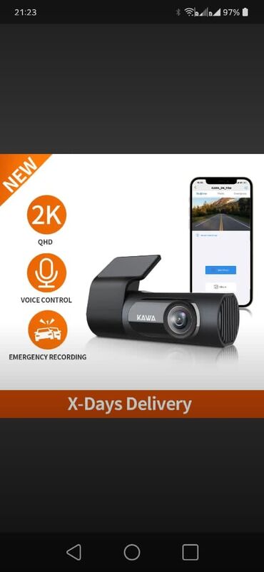 видеорегистратор бишкек цена: Авто регистратор с голосовым управлением KAWA D6 Dash Cam 2K