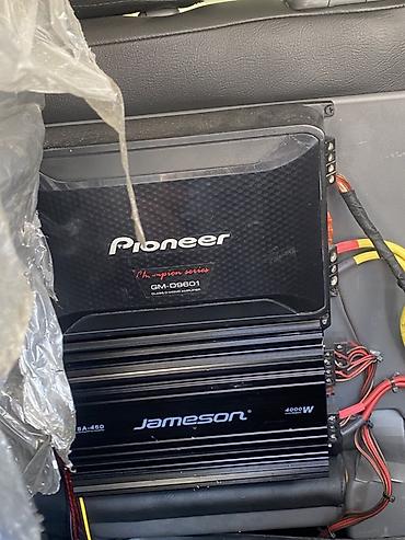 Avtoelektronika: Avtomobil üçün səs sistemi komplekti - Gücləndiricilər: - Pioneer — 1